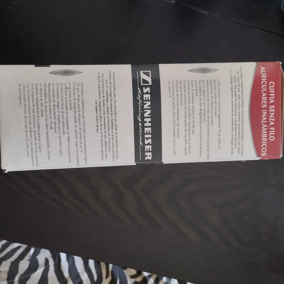 Sennheiser Cuffie TV tecnologia stereo infrarossi, foto 3 di 3