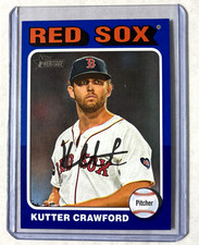 Blue Border- 2024 Topps Heritage High Number #631- Kutter Crawford