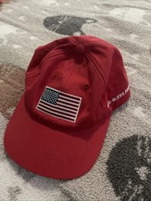 USA Red God Bless America Hat