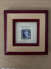 Vintage Framed Eleanor Roosevelt United States Postage Stamp 1998