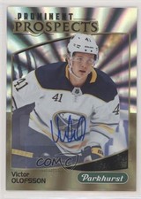 2019-20 Upper Deck Parkhurst Prominent Prospects Gold Victor Olofsson Auto 0sw9
