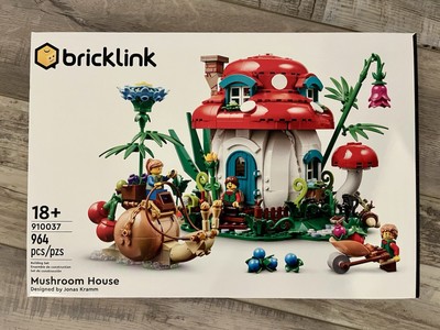 New Sealed LEGO Bricklink Mushroom House 910037, In Hand & Ships Fast!