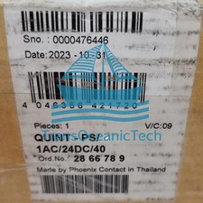 1PC NEW Phoenix Contact QUINT-PS/1AC/24DC/40 Power Supply SFB Technology 2866789
