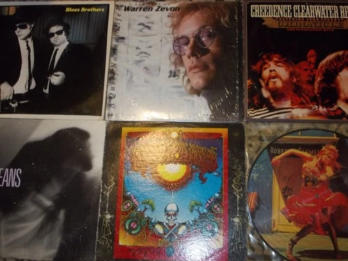 CLASSIC ROCK LP Lot Blues Brothers WARREN ZEVON Grateful Dead CREEDENCE Bo Deans