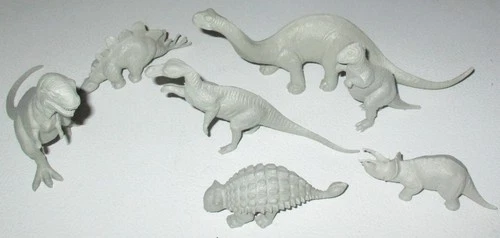 Marx 1950s-1960s Prehistoric Play Sets Revised Dinosaur Group Donosaurs