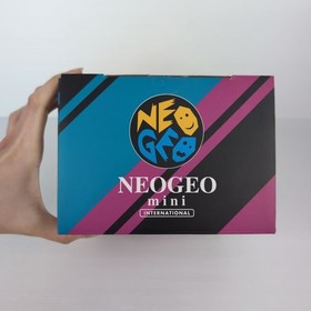 NEOGEO Mini Console + 2 Controllers with Original Box - PERFECT Condition