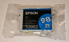 Epson 98 T0982 Cyan Ink GENUINE for Artisan 700 710 725 730 800 810 835 387