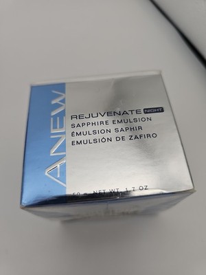 new AVON ANEW Rejuvenate Night Sapphire Emulsion - 1.7 oz