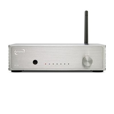 DYNAVOX DA-300 SILVER with HDMI ARC Compact Amplifier 100 W