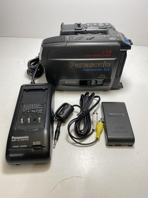 Panasonic Palmcorder IQ X14 X20 Digital Zoom Eis NTSC Vhs-c Pv