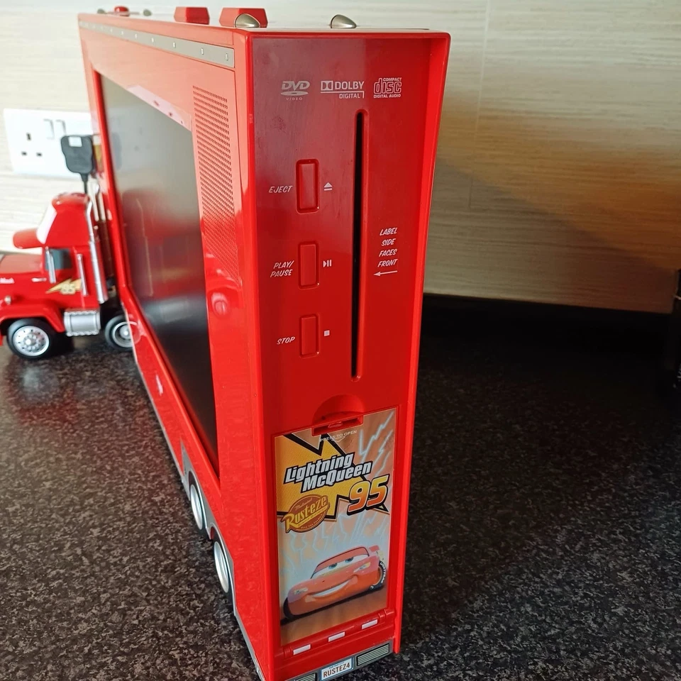 Disney Pixar Cars Lightning McQueen Tv Rare - Image 4 of 4