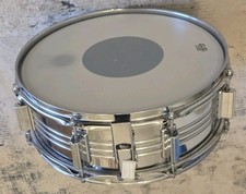 ARIA 14" x 5" stalowe werble wyprodukowane w Japonii z końca lat 70. Vintage 