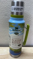 Stanley Limited Artist Legendary Vacuum Insulated Classic Bottle 1.5q Trees NWT