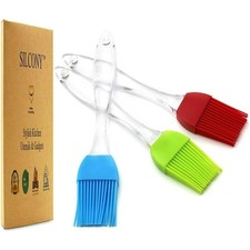 Silicone Basting Pastry Brush for Oil Butter Marinades Basting BBQ Grilling