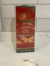 Vintage Opium YSL Yves Saint Laurent Eau de Toilette Spray Perfume 1.6 fl oz New