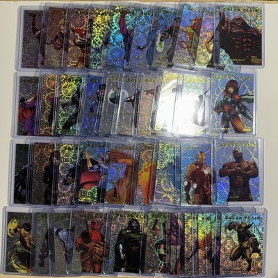 2023 Fleer Marvel Flair - Complete Solar Flair SF1 SF40 Set
