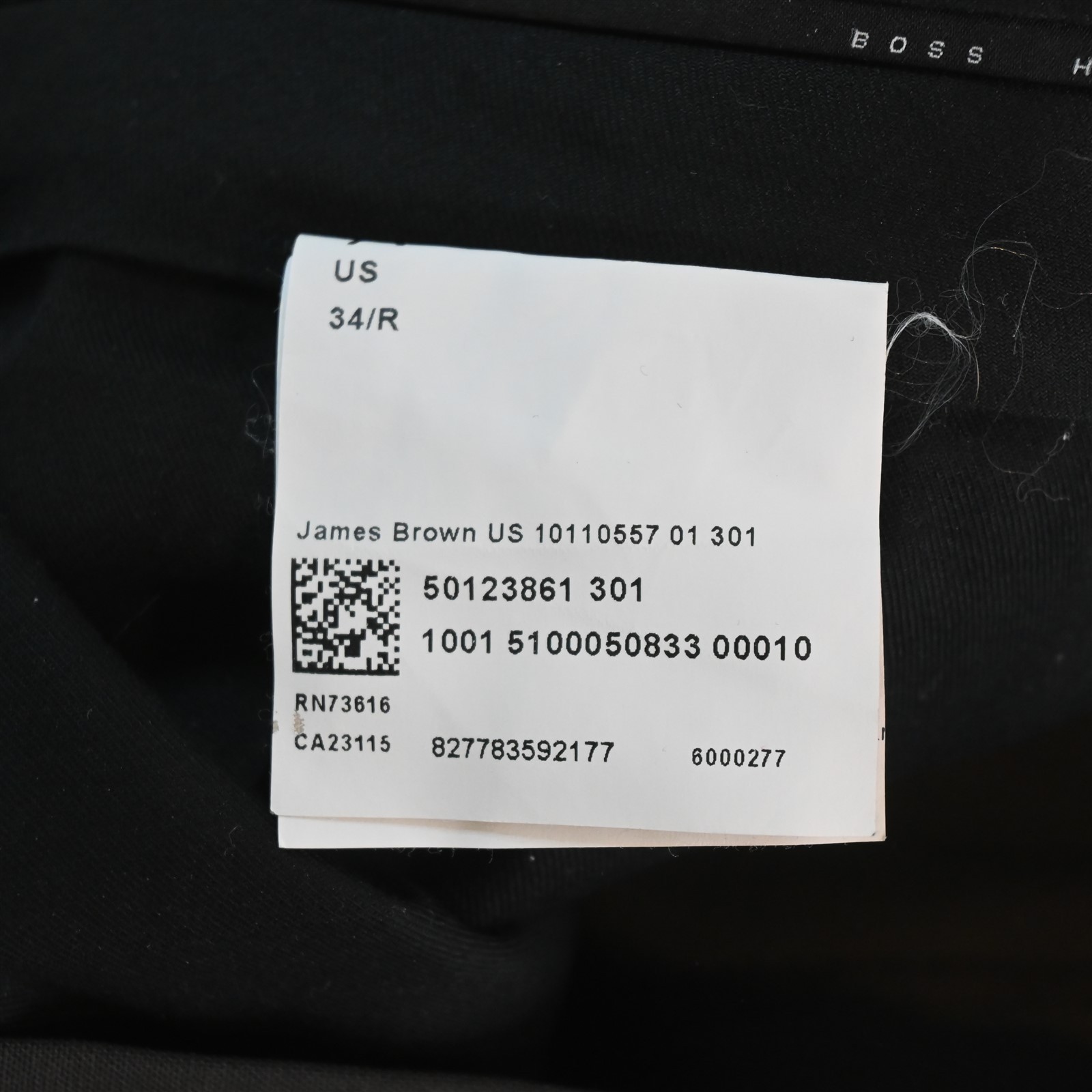 Hugo Boss 34x32 Olive Green 100% Wool James Brown Straight Dress Mens Pants thumbnail 7