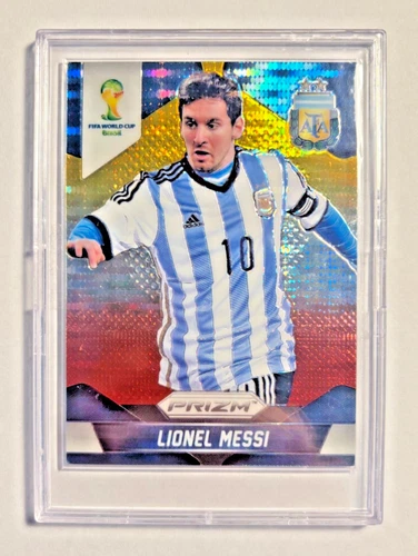 World Cup Lionel Messi 2014 Panini Prizm World Cup Lionel Messi #12 Red