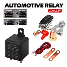 Battery Isolator Disconnect Kill Cut Off Master Switch Control Single Remote