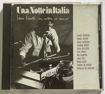UNA NOTTE IN ITALIA, FEAT. IVANO FOSSATI - 1990 ITALIAN CD WOC GLUE MARK