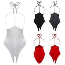 Women Leotards Full Rompers Exotic Coveralls Slim-fit Bodysuit Music Jumpsuits
