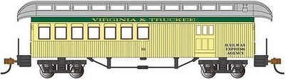 Bachmann 15207 HO Maßstab Personenwagen Old Time Holz Kutsche Rund-E