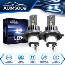 For Honda Ridgeline 2006-2014 Cool White Led Headlight Bulbs Kit High Low Beam