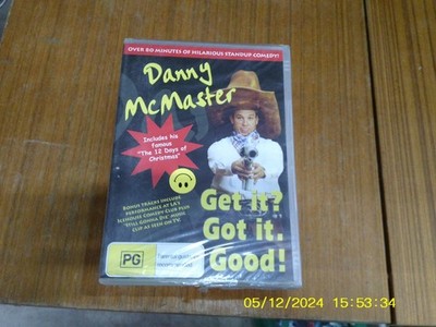 Danny Mcmaster-Get It Got It Good  brand new sealed dvd region 4 t351