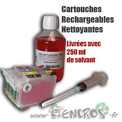 Solution solvant T1631-T1634 contre les lignes blanches d'impression