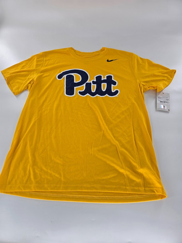Nike Pitt Panthers Legend T-Shirt Men’s L Blue Short Sleeve Pittsburgh Tee New