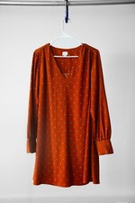 Orange and White Dress, A New Day, Large