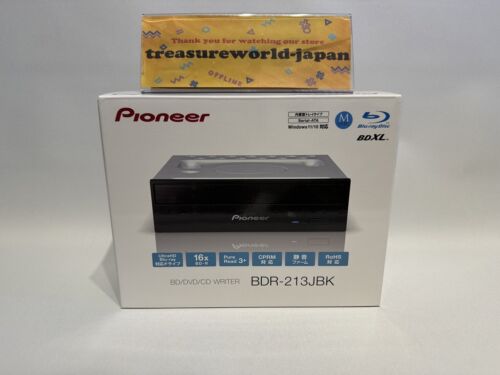 Pioneer Windows11 Compatible Internal SATA Connection BD Black BDR-213JBK - Picture 1 of 10