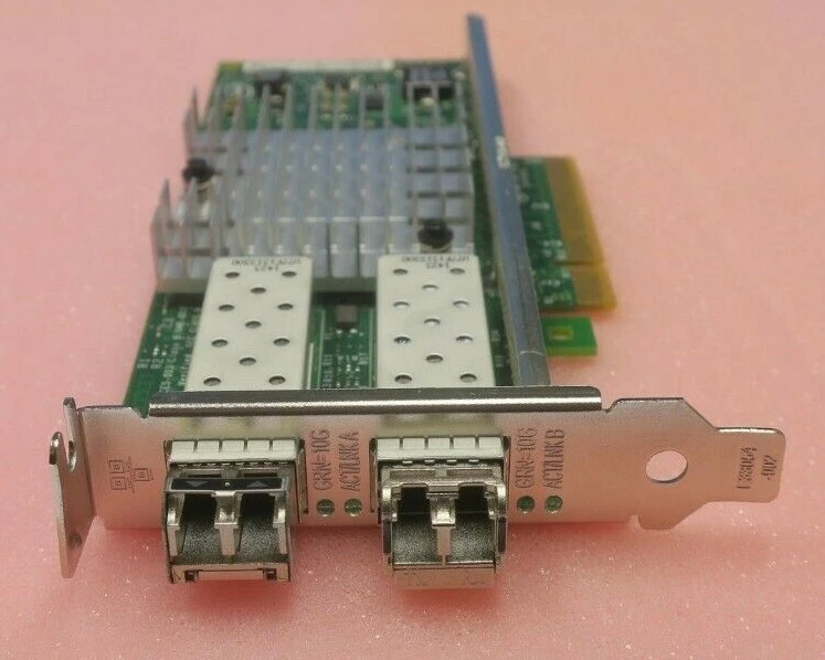 Intel X520-DA2 Dual Port PCI-E 10Gb SFP+ Network Adapter E10G42BTDABLK + 2x SFP - Image 3 of 4