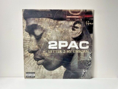 2Pac   Letter 2 My Unborn / Hell 4 A Hustler 12'' Hip Hop Vinyl Interscope Tupac