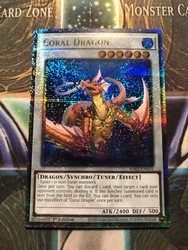 Coral Dragon RA02-EN031 Quarter Century Secret Rare 1st Edition