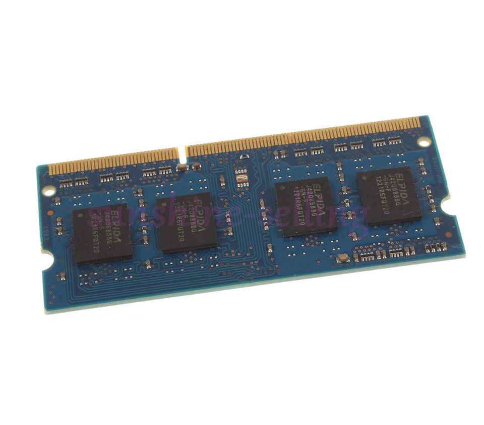 Elpida 4GB PC3-12800 1RX8 DDR3-1600Mhz Sodimm Laptop Memory Low Density 204pin - Image 4 of 4