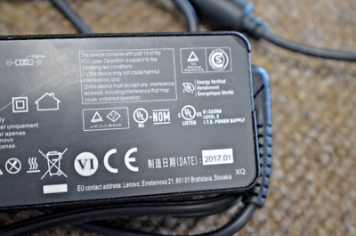 GENUINE OEM Lenovo ADLX45DLC2A AC Power Adapter - Foto 4
