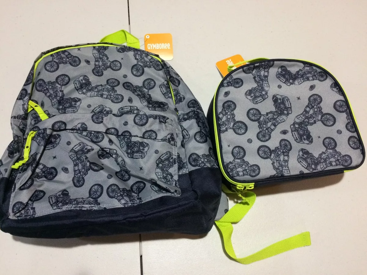 Gymboree backpack 2025 and lunchbox