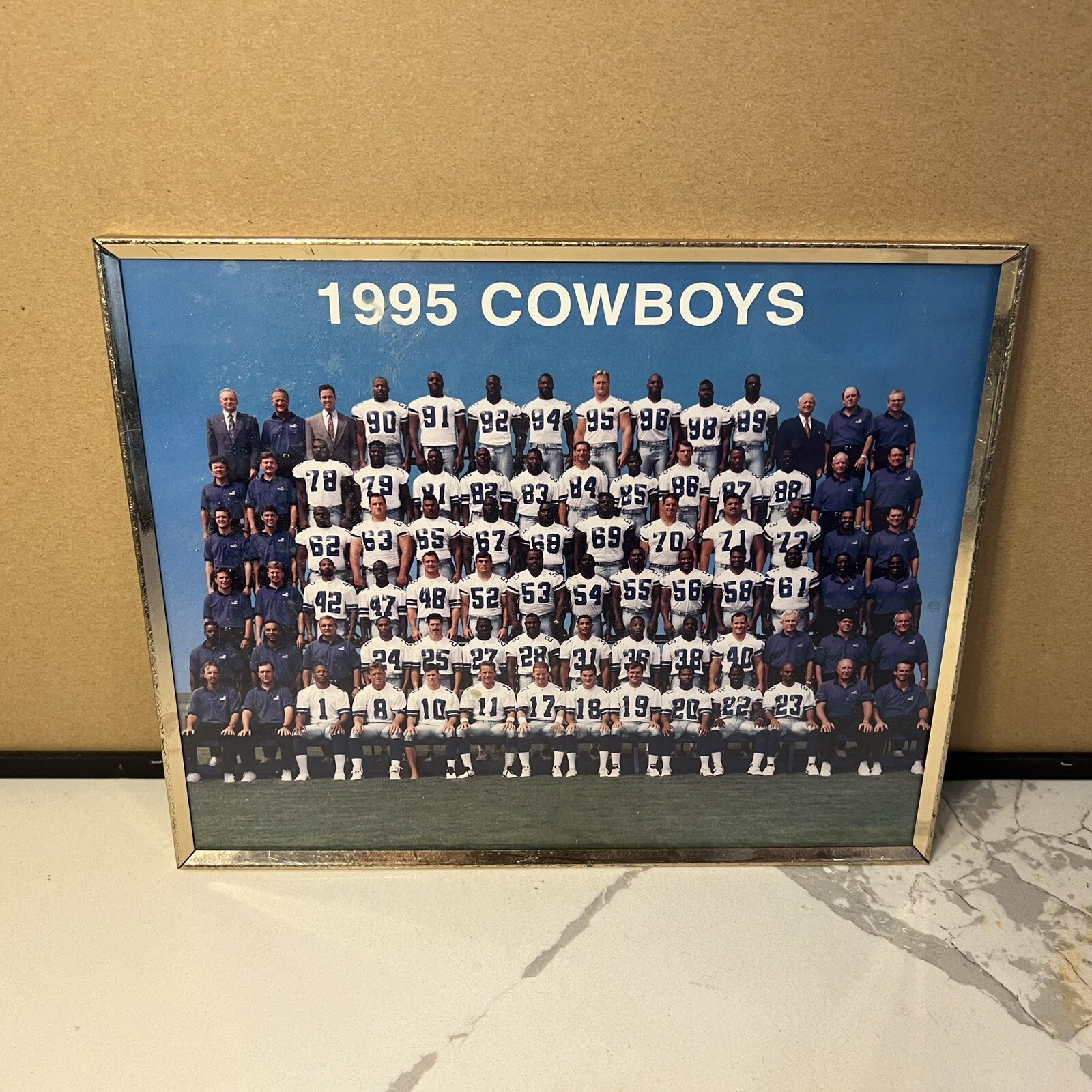 1995 dallas cowboys nfl champions super bowl xxx team 8x10 photo aikman