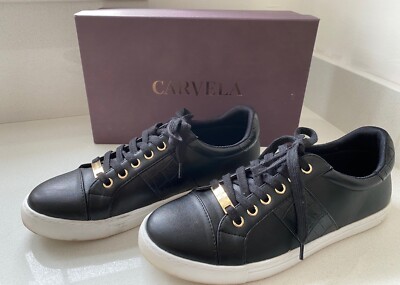 Carvela Jumping Black Trainers Pumps Size 40 EU UK UK