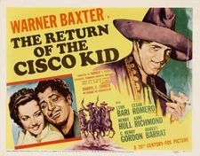 Warner Baxter - The Return of the Cisco Kid (1939)  - 11 x 14 Reprint