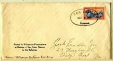 Bahamas Nassau Meeresboden 6. Mai 1940 Stornodeckung Umschlag