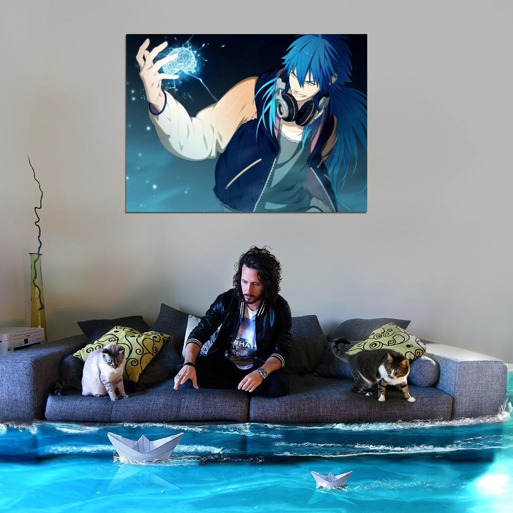 V6034 DRAMAtical Murder Aoba Seragaki Anime Manga Decor WALL