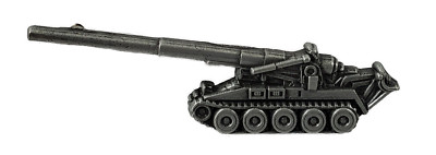M107 175mm Self-Propelled Howitzer Hat or Lapel ARTILLERY Pin - VETERAN OWNED 
