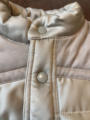 Rag & Bone - Women's Erica Satin Puffer Vest - Tan/Brown Taupe