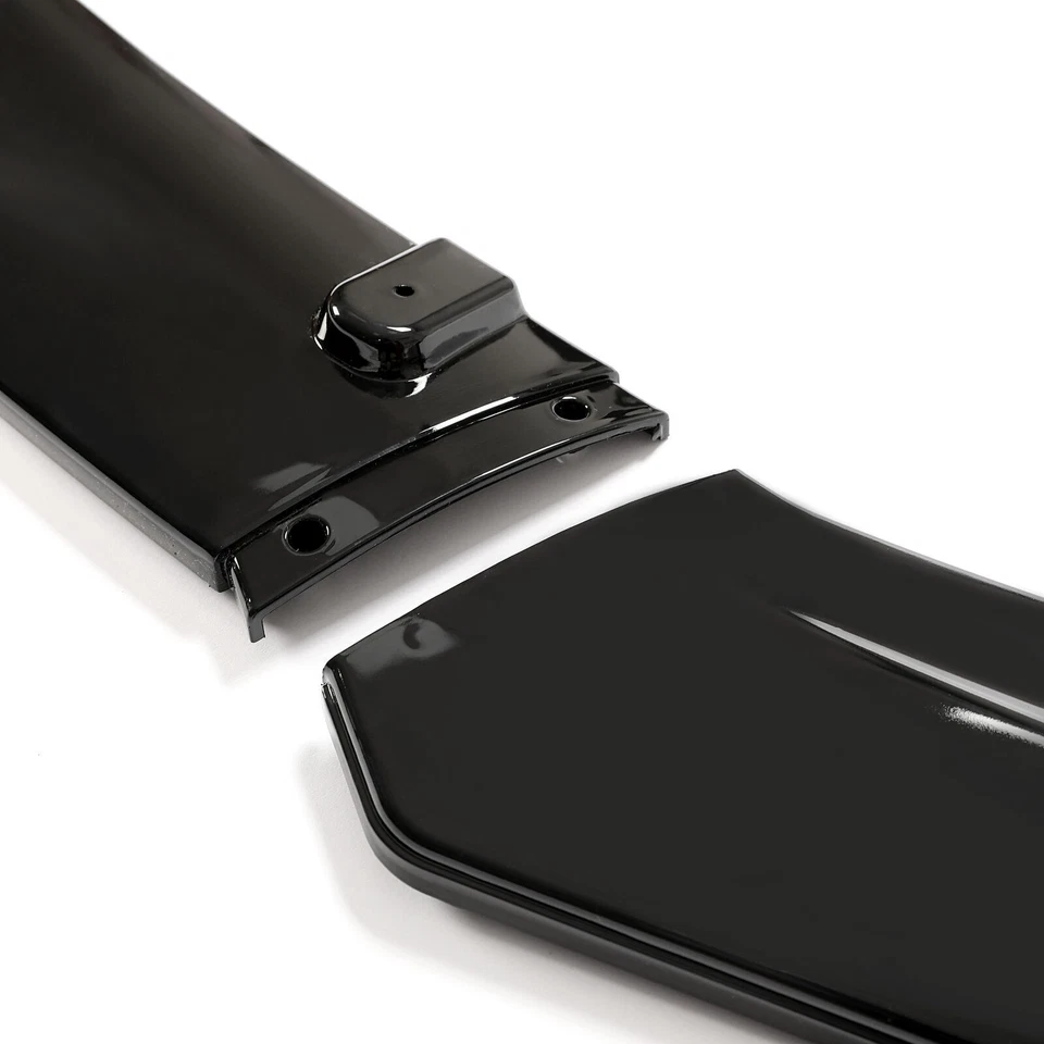 Front Bumper Lip Splitter Spoiler Strut Rods For Toyota Corolla 2010-2022 Foto 4 de 4