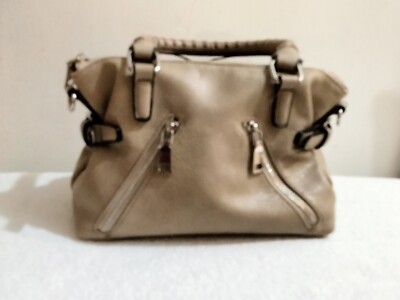  New Vegan Beige Handbag By Urban Essentials