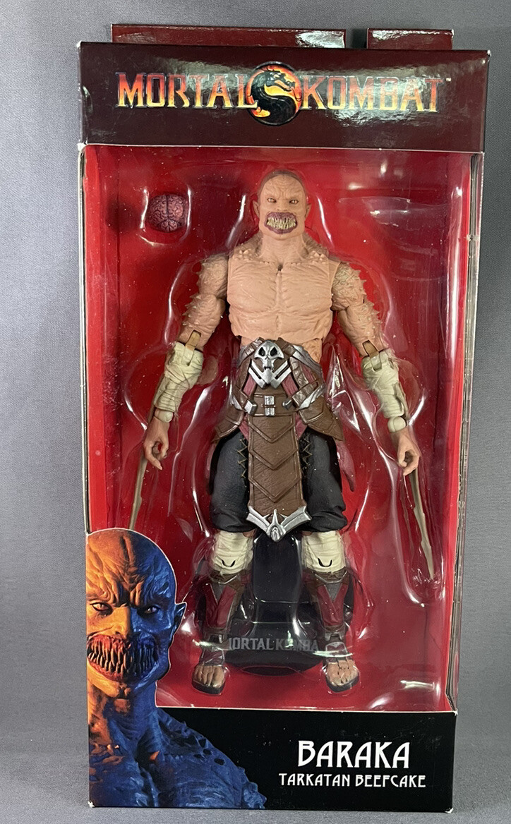 McFarlane Toys Mortal Kombat Baraka Tarkatan General - 7 in Collectible  Figure