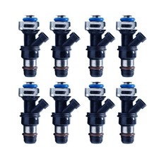 8- TURBO 70LBS FUEL INJECTORS FITS LQ4 LQ9 4.8 5.3 6.0 HIGH IMPEDANCE E85