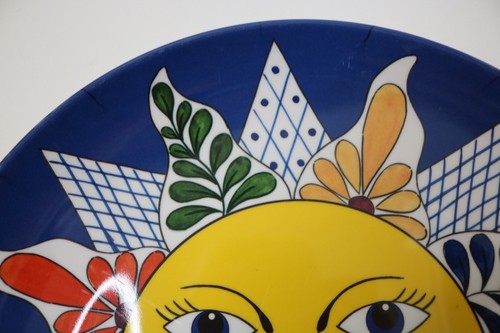 Certified International Nancy Green Large Melamine Serving Plate Sun Design 13" - Picture 4 of 9